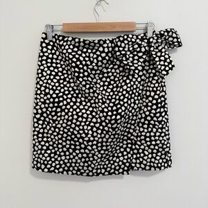 J. Crew NWT Bow Detail Mini Skirt